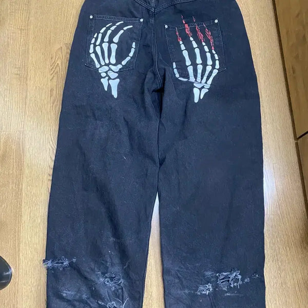 [BUNJANG] Wecanders x Coin Seoul Denim Pants XL Black / 위캔더스 x 코인서울 데님팬츠 xl 블랙