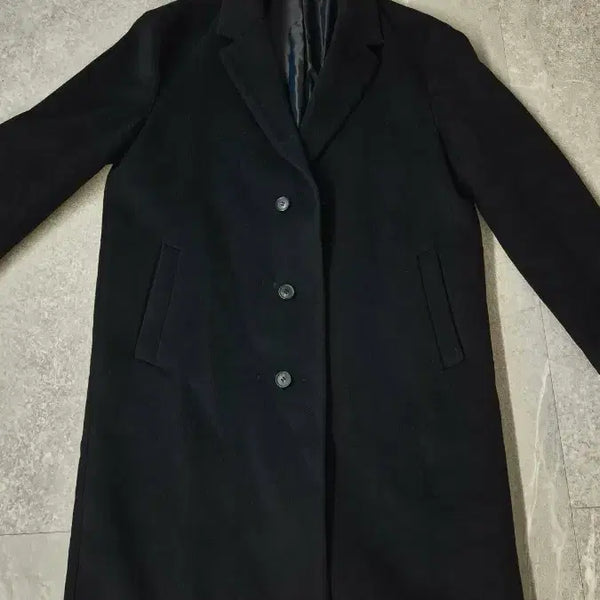[BUNJANG] Mind Bridge Men's Black Coat / 마인드브릿지 남성 블랙 코트 100