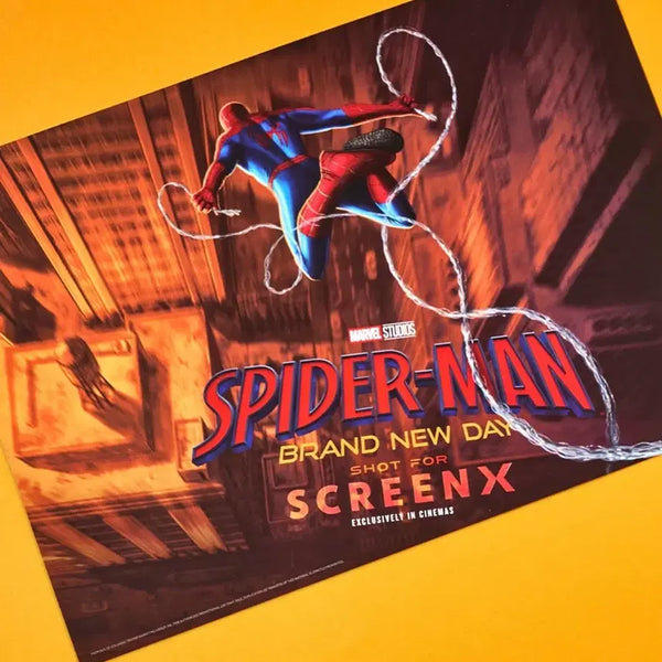 [BUNJANG] Spider-Man: Into the Spider-Verse ScreenX A3 Poster / 스파이더맨 브랜드 뉴 데이 스크린엑스X 포스터 판매합니다