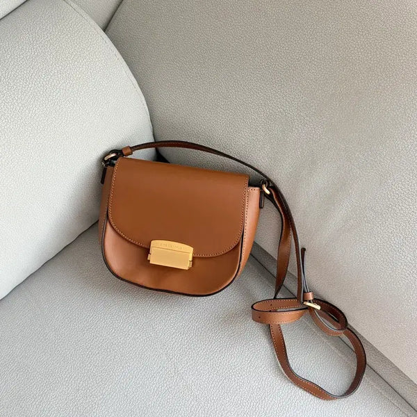 [BUNJANG] BIKER STARET Brown Crossbody Bag / BIKER STARET 브라운 크로스백