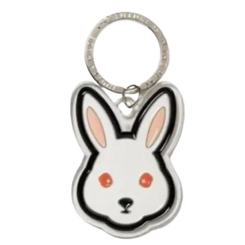 [BUNJANG] Human Made Acrylic Animal Keyring Rabbit New Arrival / 휴먼메이드 아크릴 애니멀 키링 토끼 새상품 휴먼메이드키링