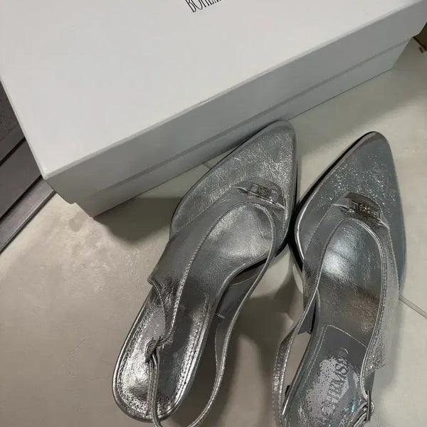 [BUNJANG] Bohemian Seoul Flip Flops Silver 240 / 보헤미안서울 플립플랍 240 실버