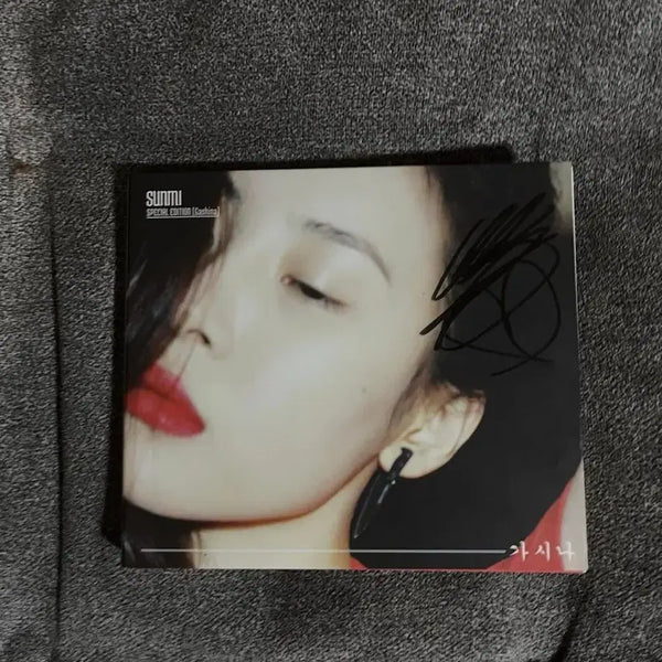 [BUNJANG] Sunmi Signed 'Gashina' Album / Sunmi 선미 가시나 친필 싸인앨범 ㅂㅁ