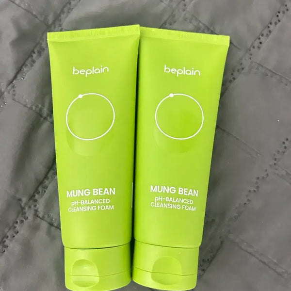 [BUNJANG] B.e.a.u.p.l.a.n.e. Mung Bean Weakly Acidic Cleansing Foam 160ml (Set of 2) / 비플레인 녹두 약산성 클렌징폼 160ml 2개