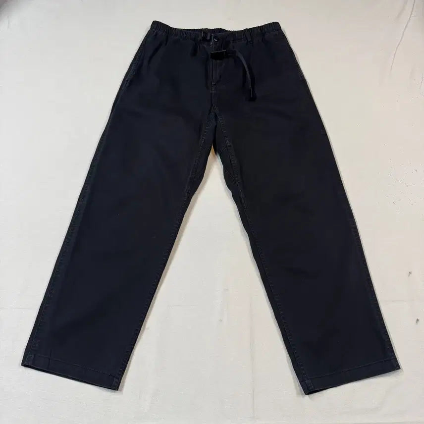 [BUNJANG] Gramicci Belted Chino Pants Black / L) 그라미치 벨티드 치노 팬츠 면바지 블랙 F3
