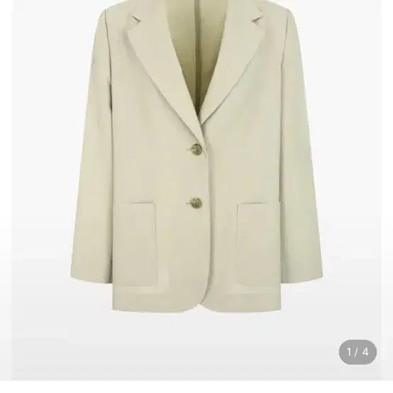 [BUNJANG] Nice Claup Oversized Jacket Beige / 나이스클랍 오버사이즈 자켓 새상품