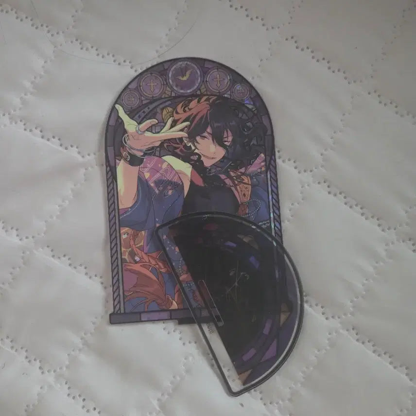 [BUNJANG] Ensemble Stars! Sakuma Rei Acrylic Stand & Yusa Corotto Pin Badge Bundle Set / (일괄)앙상블 스타즈 사쿠마 레이 아크릴 스탠드, 유사코롯토 핀재