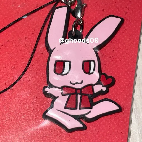 [BUNJANG] Melody (Full Moon into Shining Star) Classic Stationery Rubber Strap Keychain - Unsealed / (미개봉) 달빛천사 고전 문구 멜로니 러버스트랩 키링 스트랩 핸드폰 줄