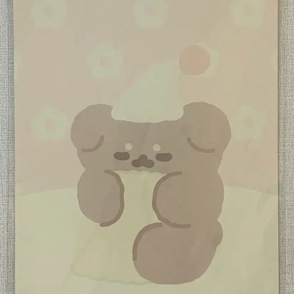 [BUNJANG] Boljji's Heart Shop Poster, Seal Sticker, and Removable Sticker Set / 볼찌의 마음상점 포스터 씰스티커 리무버블