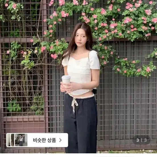 [BUNJANG] Jennie-o Summer Clean Square Blouse M / 제니오 썸머 클린 스퀘어 블라우스 m