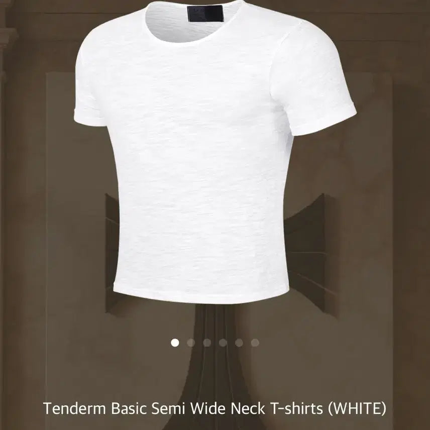 [BUNJANG] Rapinato Semi-Wide T-Shirt White Size 52 / 라피나토 세미와이드 티셔츠 52 새상품