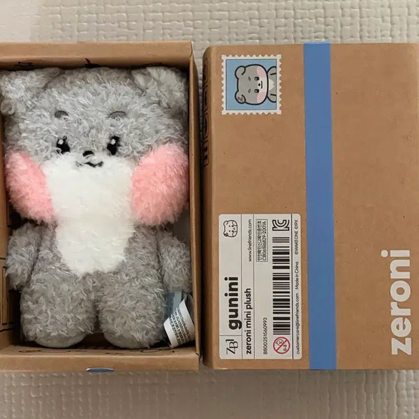[BUNJANG] Line Friends Zeroni Gnonini Mini Plush / 라인프렌즈 제로니 거니니 미니 인형