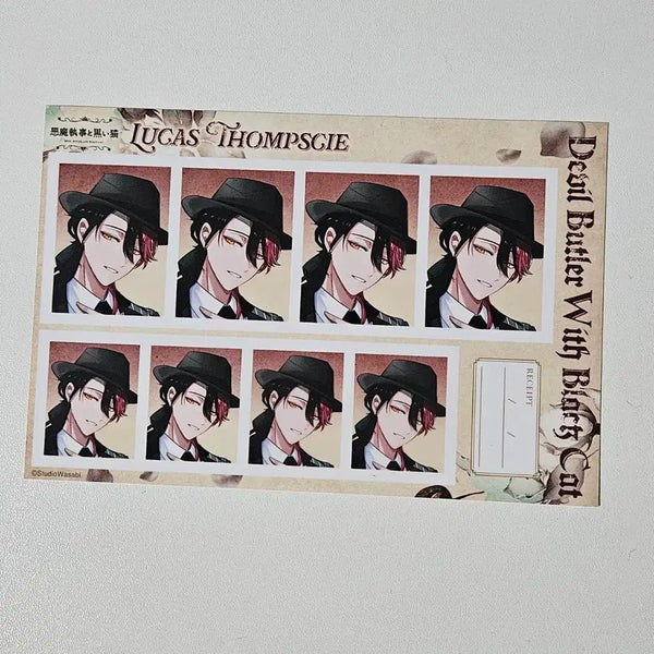 [BUNJANG] Akuneko "The Demon Butler" Lucas 4th Anniversary Proof Photo / 아쿠네코 악마집사 루카스 4주년 증명사진 증사