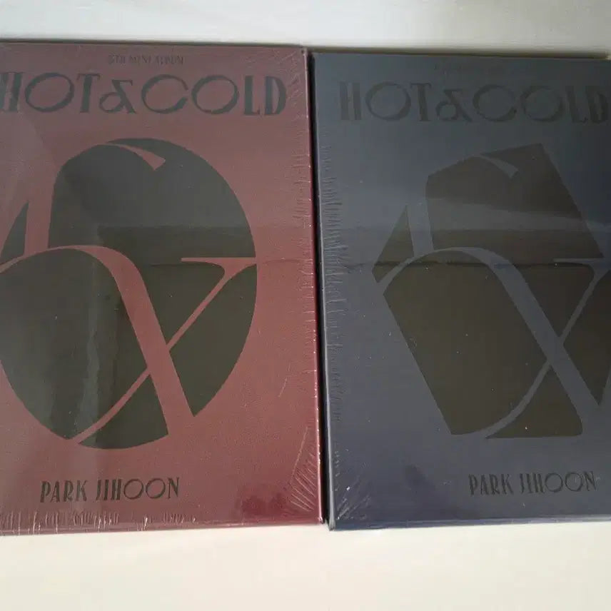 [BUNJANG] Park Jihoon Mini Album Vol. 5: HOT&COLD [Set] / 박지훈 - 미니앨범 5집 : HOT&COLD [SET]