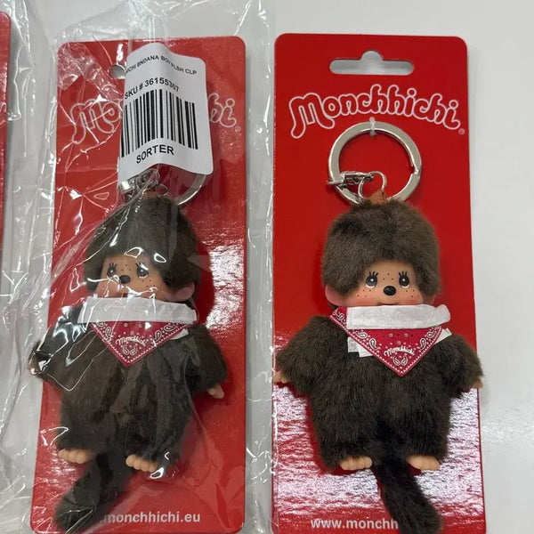 [BUNJANG] European Edition Bandana Monkey Daddy Keychain New / 유럽판 반다나 남아 몬치치 키링 새상품
