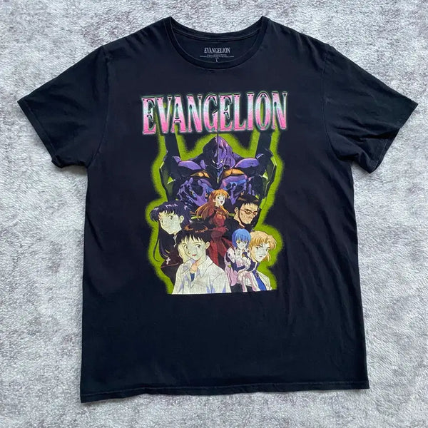 [BUNJANG] Evangelion Official Animation T-Shirt / 에반게리온 오피셜 애니메이션 티셔츠 애니티