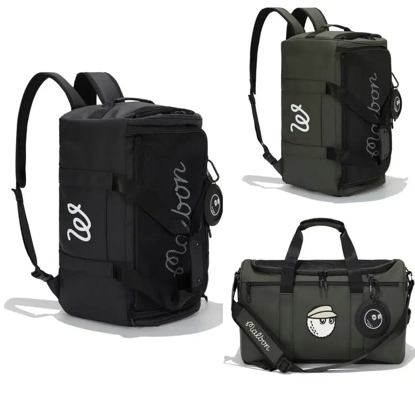 [BUNJANG] Malbon Golf Travel Boston Bag / 말본골프  트래블 보스턴백