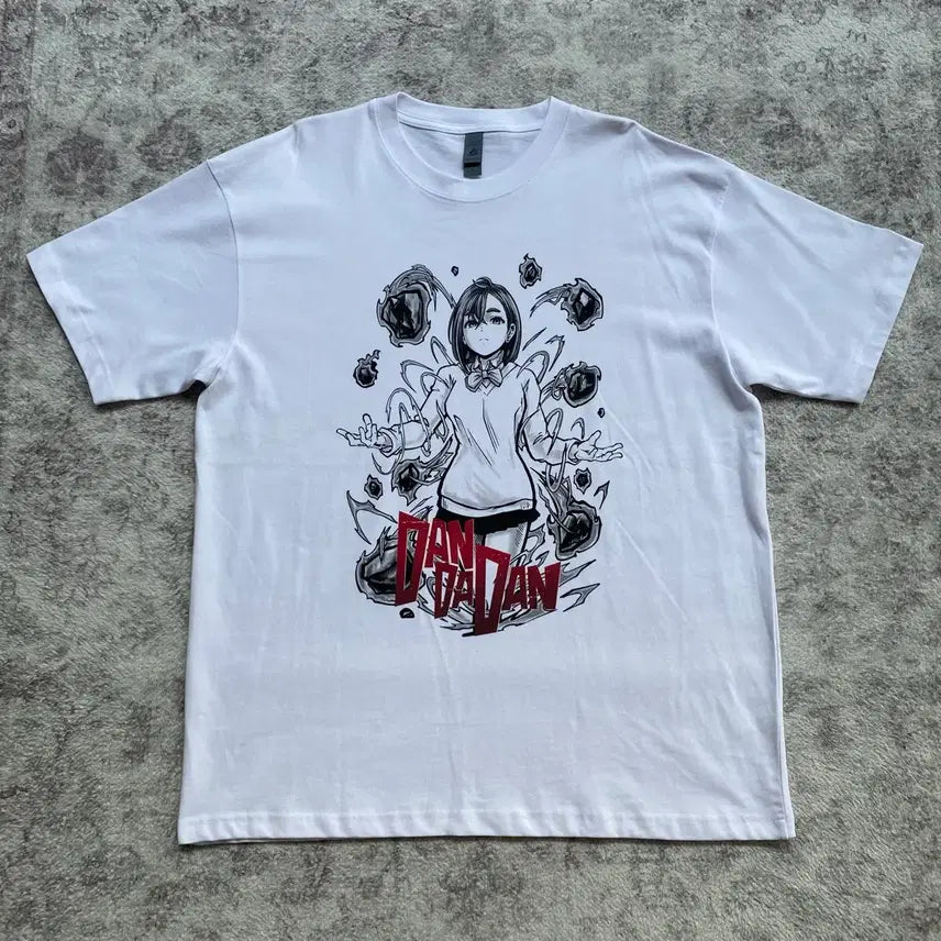 [BUNJANG] Dandadan Bootleg Animation T-Shirt / 단다단 부틀렉 애니메이션 티셔츠 애니티