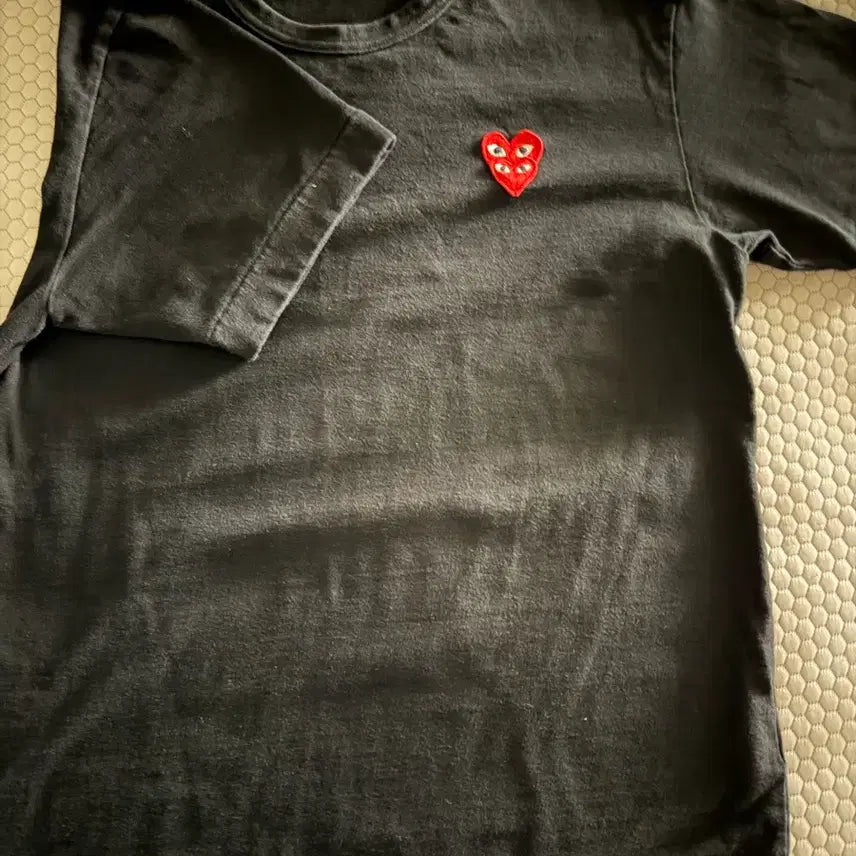 [BUNJANG] Comme des Garçons Double Wappen T-Shirt - Size M / 꼼데가르송 반팔티 m사이즈
