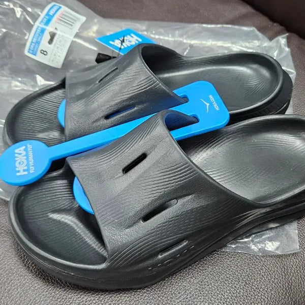 [BUNJANG] Hoka Ora Recovery Slide 3 Black 260mm / 호카 오라 리커버리 슬라이드 3 블랙 260mm 새상품 슬리퍼