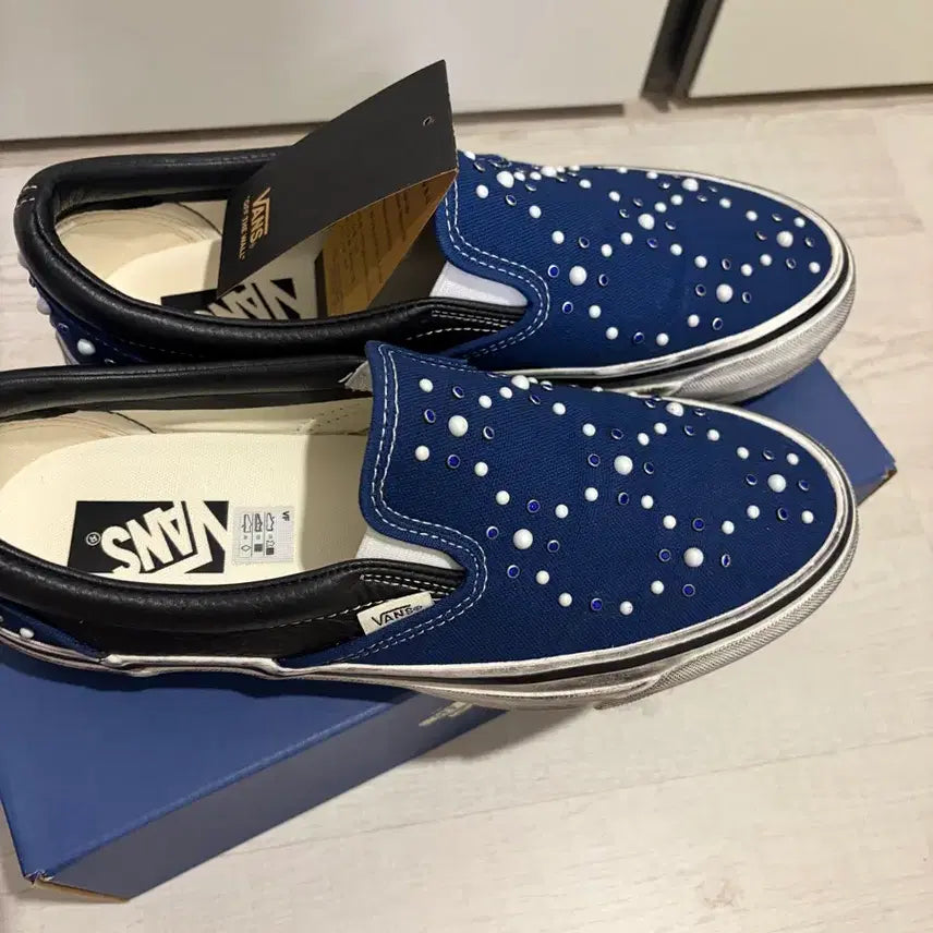 [BUNJANG] Vans Pearlized Indigo 275mm Sneakers / 반스 펄라이즈드 인디고 275