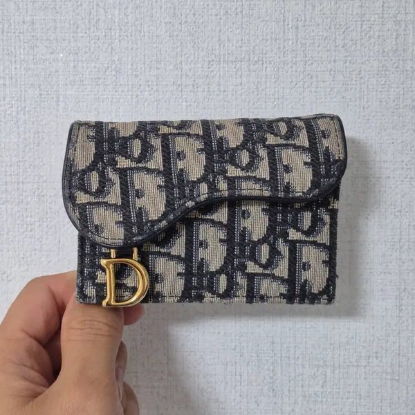 [BUNJANG] Dior Oblique Saddle Card Holder / [ A+급 / 정품 ] 디올 오블리크 새들 카드지갑