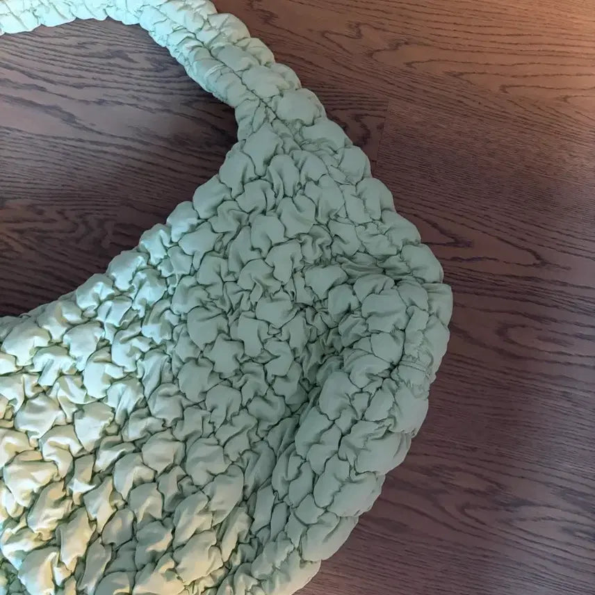[BUNJANG] COS Quilted Large Bag - Melon Color / 코스 cos 퀼티드 라지백 메로나 컬러