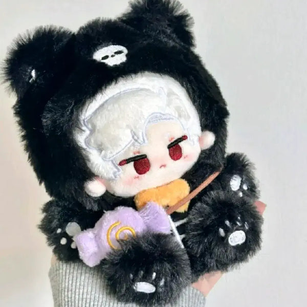 [BUNJANG] Skull Candy Teddy Bear Plush Doll Clothes 10cm / 새상품)스컬 캔디 곰돌이 인형옷 10cm 솜인형