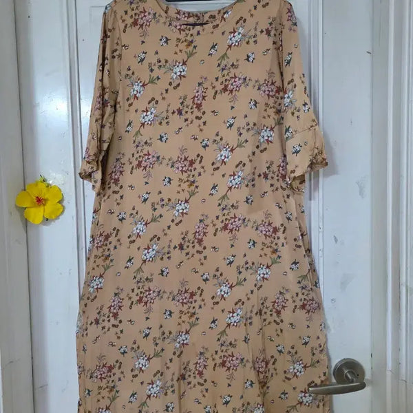 [BUNJANG] Rayon Long Dress / 여름 시원한 고급스러운 디자인이쁜  레이온  롱원피스