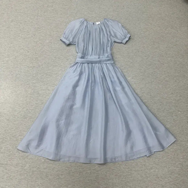 [BUNJANG] HANAVO Smoking Tencel Long Dress / HANAVO하나보 스모킹 텐실 롱 원피스