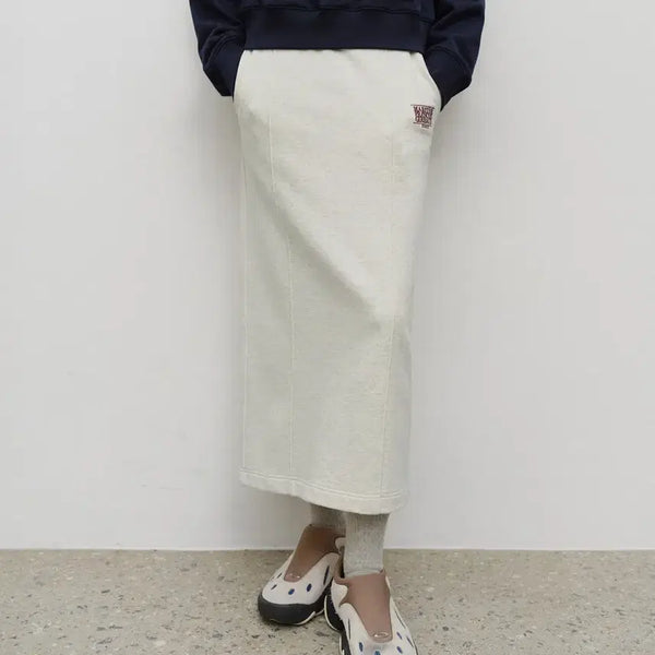 [BUNJANG] Marithe Sweat Skirt Ivory / 새상품,택O) 마리떼 스웻 스커트_아이보리