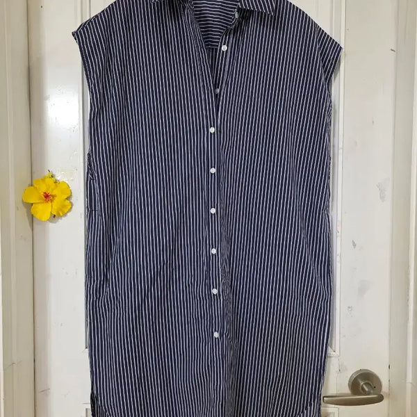 [BUNJANG] Premium Cotton Summer Dress / 여름 시원한 고급스러운 디자인이쁜  면  원피스  깨끗해요