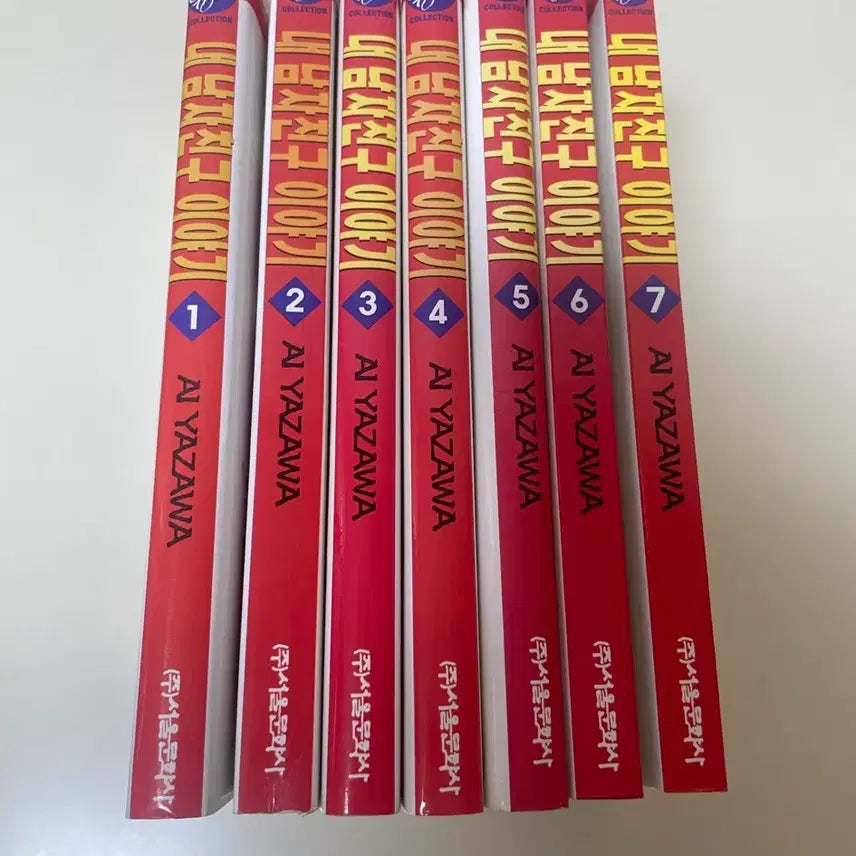 [BUNJANG] Yazawa Ai "My Boyfriend's Story" Complete Set First Edition / 야자와아이 내남자친구이야기 초판 전권