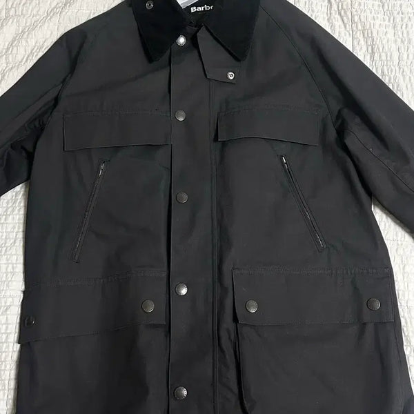 [BUNJANG] Barbour Beaufort Casual Jacket (BLK, Size 36) / 바버(Babour) 일본직구 남성 뷰포트 자켓 (BLK)