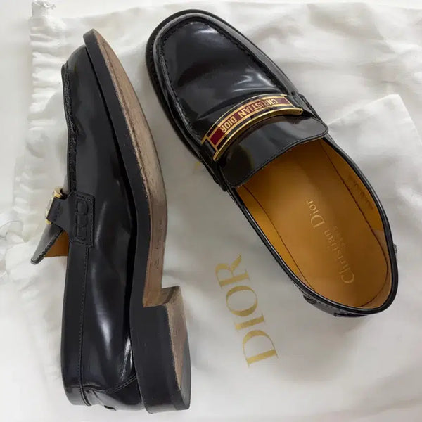 [BUNJANG] Dior Code Loafer Black / 디올 코드 로퍼