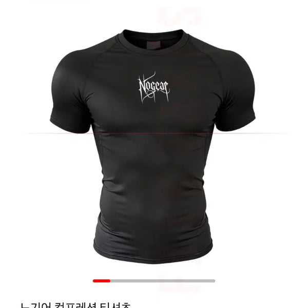 [BUNJANG] No Gear Compression Short Sleeve T-Shirt Size XXL / (새상품) 노기어 컴프레션 반팔 4사이즈 XXL
