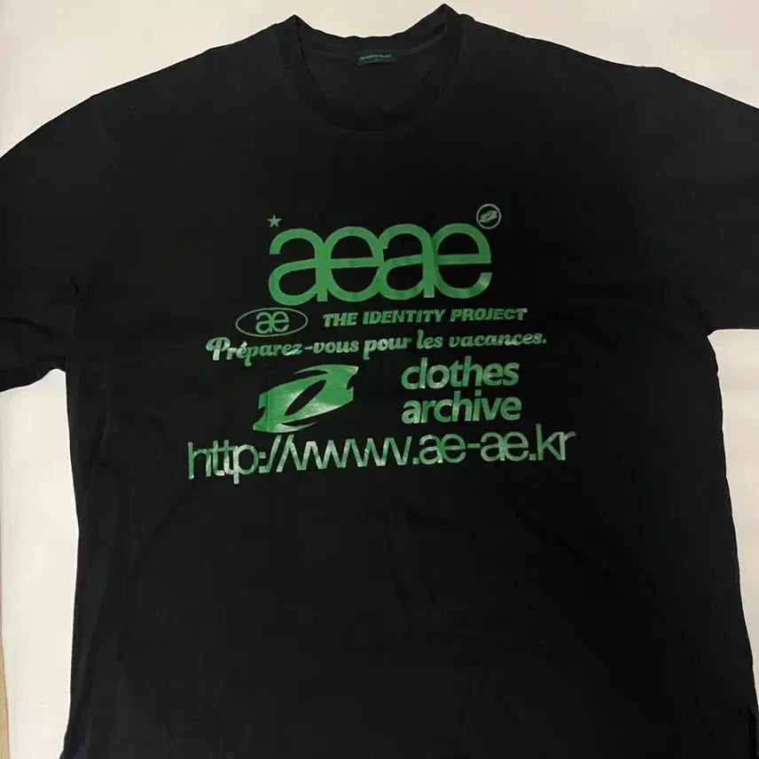 [BUNJANG] The Identity Project x aeae Collaboration T-Shirt / 더 아이덴티티프로젝트 x aeae 콜라보 티셔츠