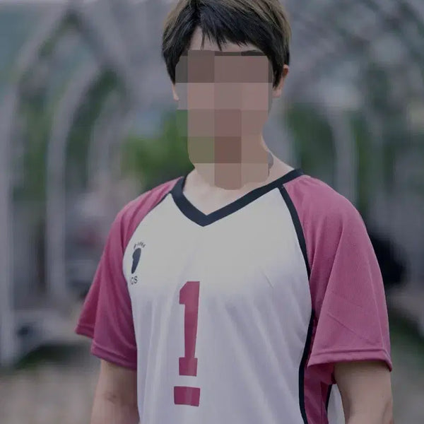 [BUNJANG] Haikyu!! Ushijima Wakatoshi Cosplay Set (Wig & Outfit) / 하이큐 우시지마 와카토시 세팅가발+옷