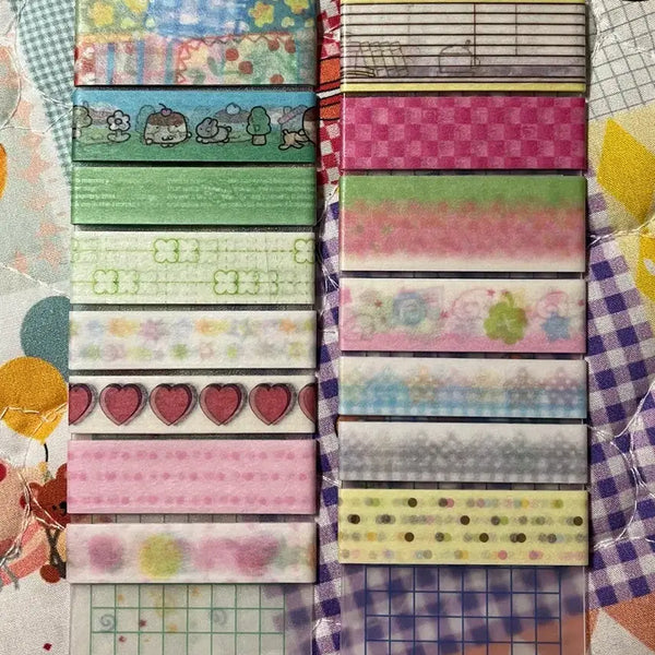 [BUNJANG] Matting Tape Bundle Set - Happy Cat Day X Neverless, Moitoi, Mazzi, Aboveable Crush, Waytoofetch, Jioksangjeom, Pyeonghwajokak / 일괄) 마테띵 세트 / 해피냥데이X네버더레스 모이또이 마찌 어버블크러쉬 웨이투페치 지옥상점 평화조각