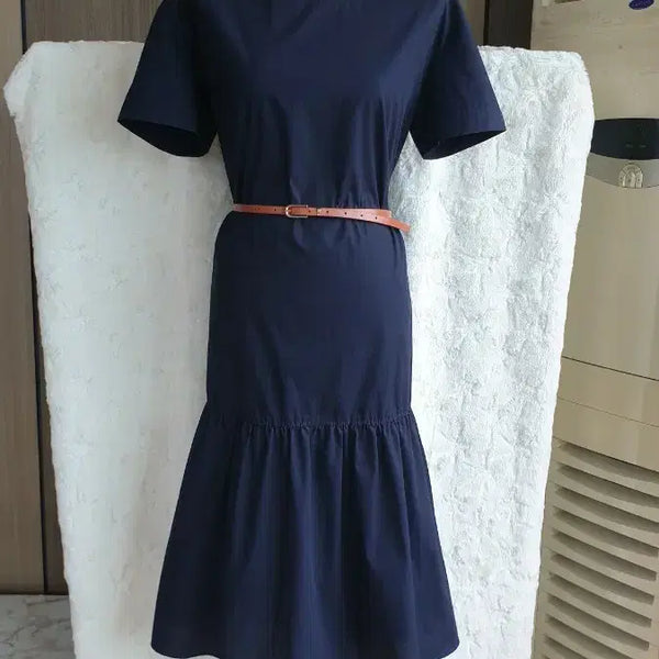 [BUNJANG] Uniqlo Navy Shirt Dress / 유니클로셔츠원피스 예뻐요^^