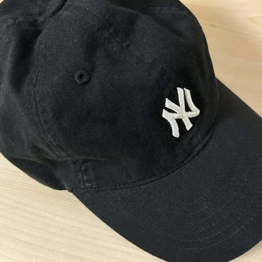 [BUNJANG] MLB Rookie Unstructured Ball Cap (Black) / MLB 모자 볼캡(블랙)