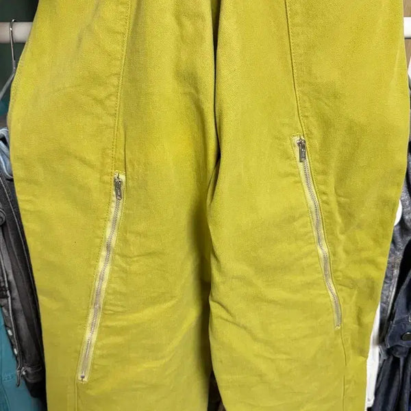 [BUNJANG] Plastic Product Zipper Pants / 플라스틱 프로덕트 지퍼팬츠