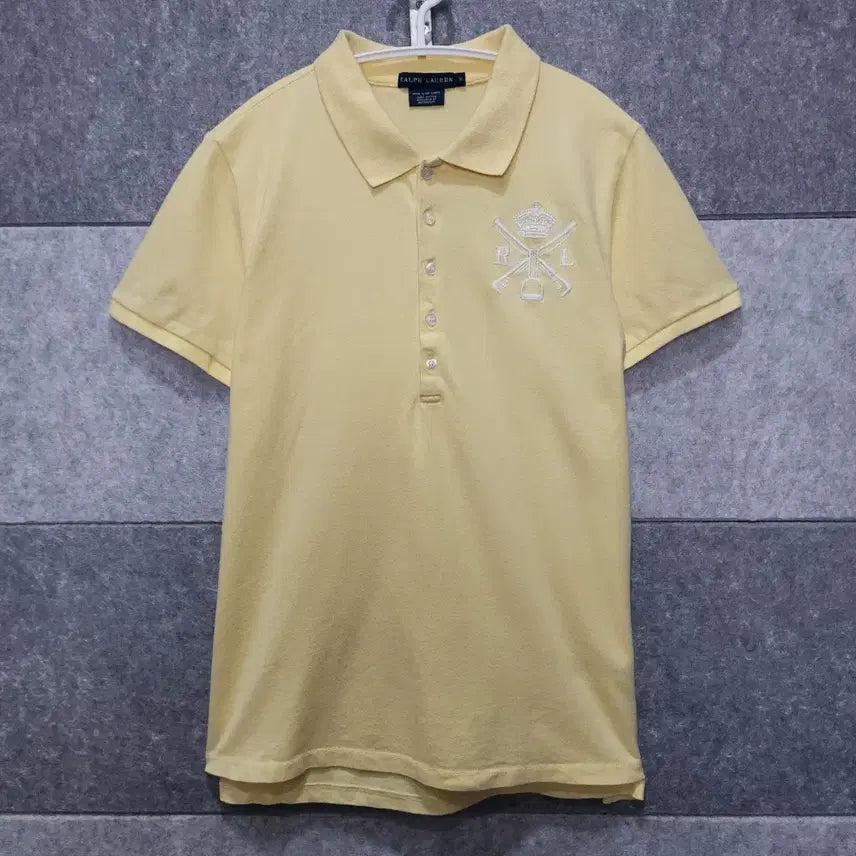 [BUNJANG] Polo Ralph Lauren Boys' Short Sleeve Polo Shirt Light Yellow XL / 폴로 랄프로렌 보이즈 반팔 카라티 (사이즈 XL)