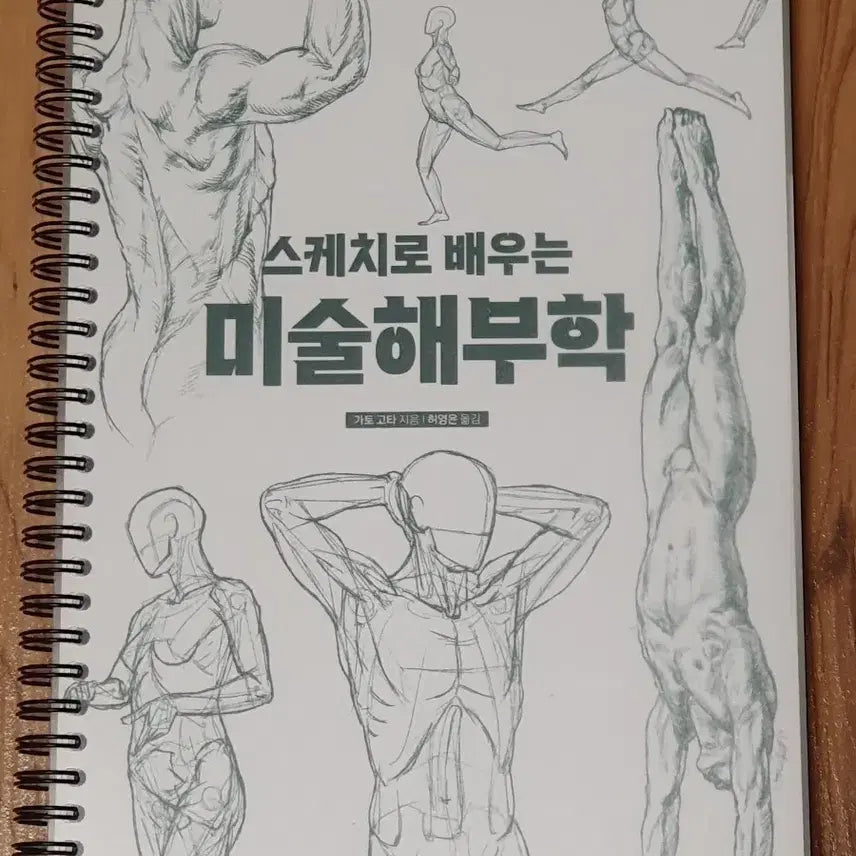 [BUNJANG] Sketching with Anatomy: An Art Instruction Book / 스케치로 배우는 미술해부학 그림 작법서