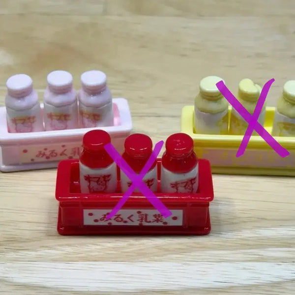 [BUNJANG] Miniature Kitty Milk Bottle / 미니어쳐 키티 우유