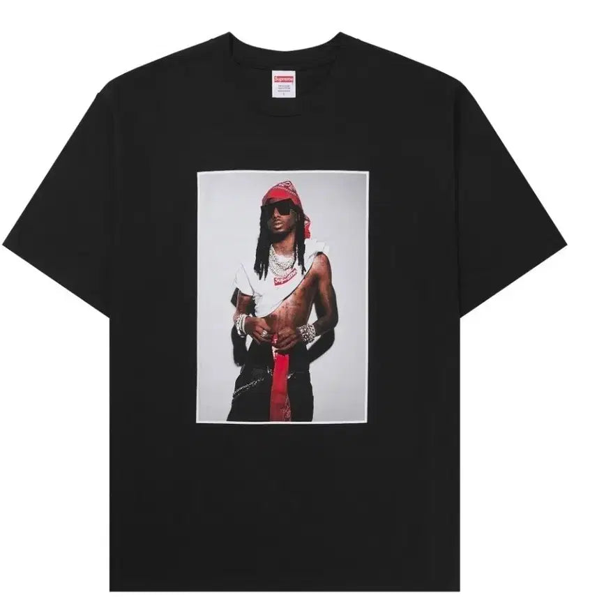 [BUNJANG] Supreme Playboy Carti Short Sleeve T-Shirt Black XL / 슈프림 플레이보이 카티 반팔 티셔츠 블랙 XL