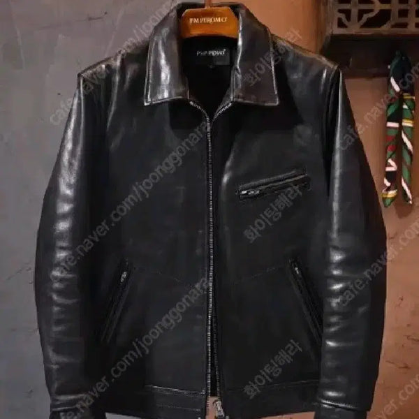 [BUNJANG] Mulholland Style Horsehide Leather Jacket L / 말가죽자켓 L
