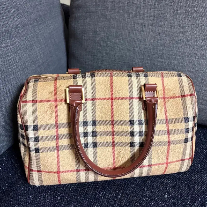 [BUNJANG] Burberry Nova Check Boston Tote Bag / 버버리 노바체크 보스턴 토트백(정품)