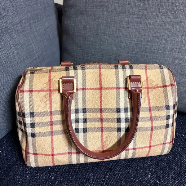 [BUNJANG] Burberry Nova Check Boston Tote Bag / 버버리 노바체크 보스턴 토트백(정품)