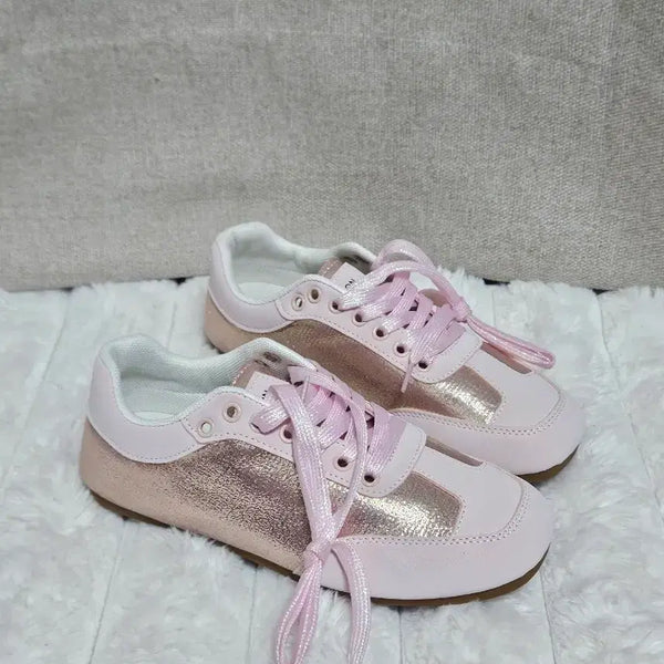 [BUNJANG] Pink Sneakers (225mm) / 새상품 핑크 운동화 스니커즈 225